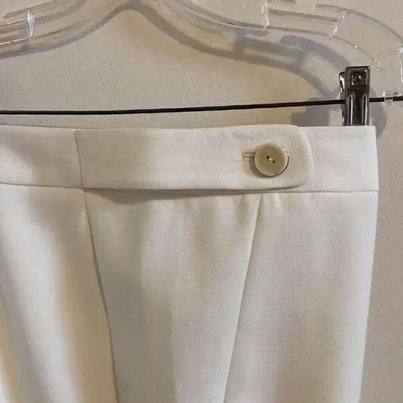 Rachel Roy Pants 12 Signature Cropped Ivory Pants - Picture 11 of 12